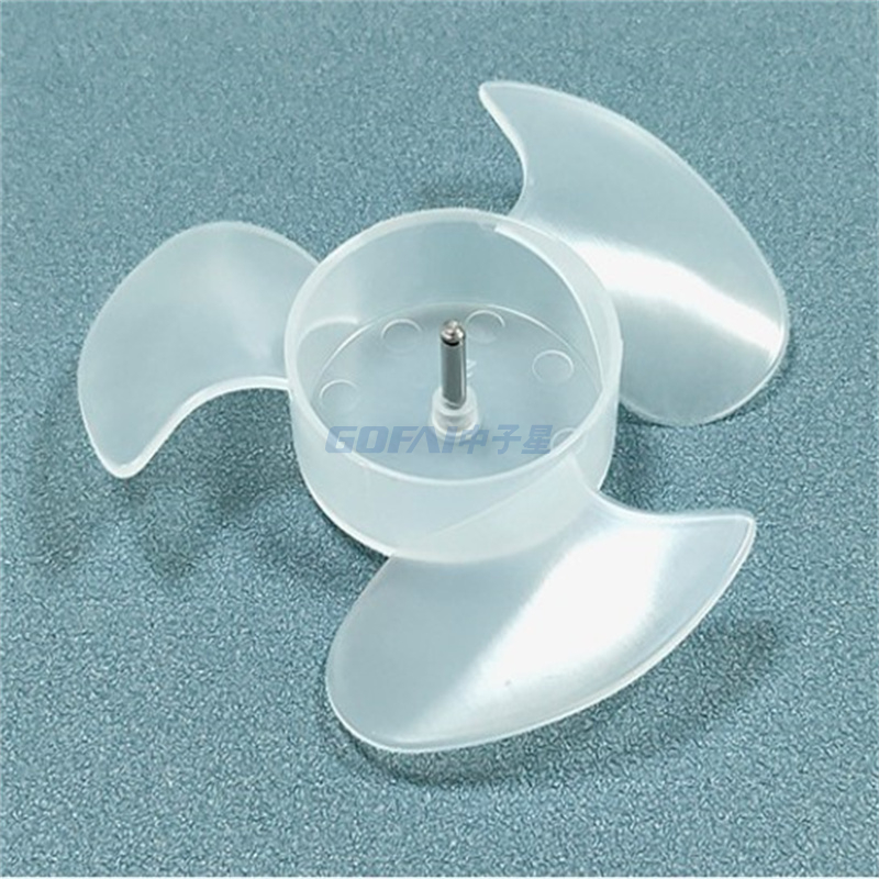 OEM -Modell -Lüfterblatt für Lüftergebrauch (12 '', 16 '') 3 Blades Plastik weiß transparent Farbe