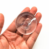 Anti-Kollision Stille Partikelschuffler für Schranktür Selbstklebende Toilettenbedeckung Kissen Silikon Transparent