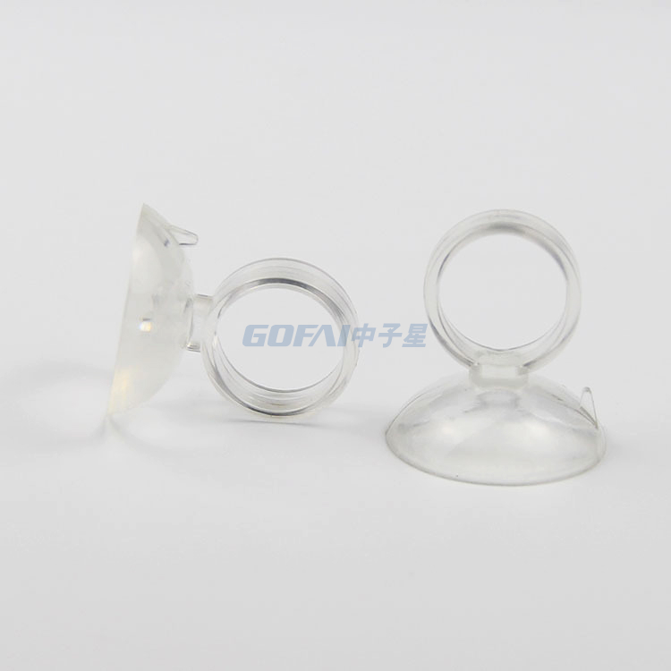 Hochwertiger 30-mm-PVC-Saugnapf mit festem Ring für Aquarien