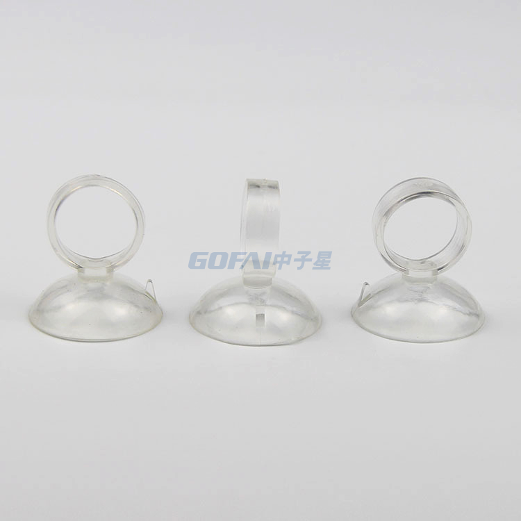 Hochwertiger 30-mm-PVC-Saugnapf mit festem Ring für Aquarien